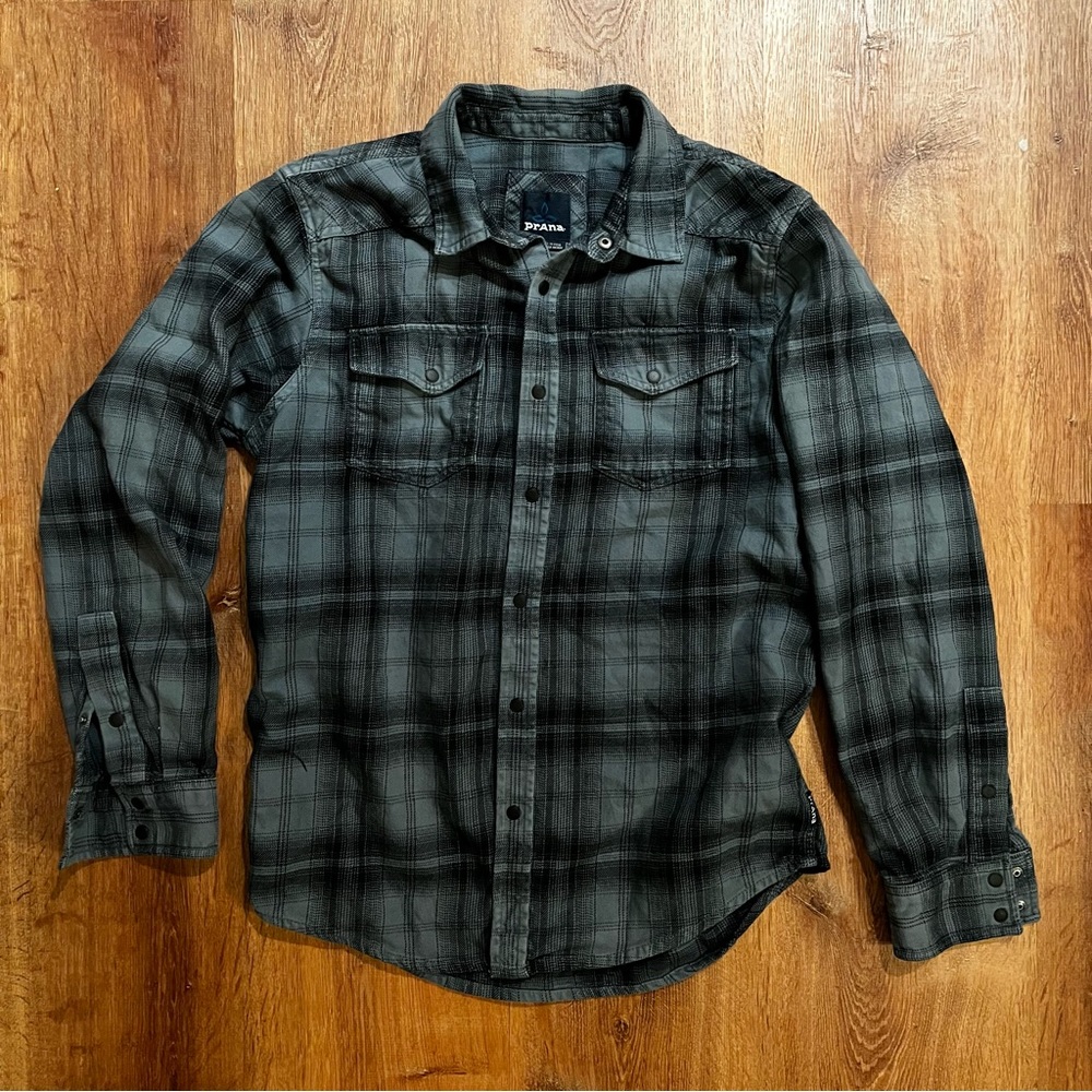 Prana flannel men’s small